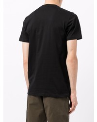 T-shirt à col rond imprimé noir PS Paul Smith