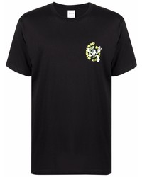 T-shirt à col rond imprimé noir RIPNDIP