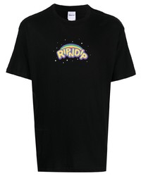 T-shirt à col rond imprimé noir RIPNDIP