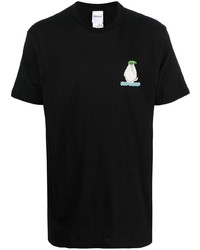 T-shirt à col rond imprimé noir RIPNDIP