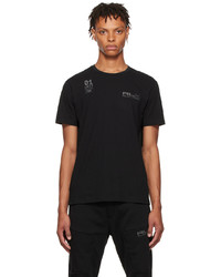 T-shirt à col rond imprimé noir RLX Ralph Lauren