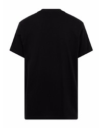 T-shirt à col rond imprimé noir Supreme