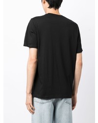 T-shirt à col rond imprimé noir PS Paul Smith