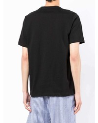 T-shirt à col rond imprimé noir PS Paul Smith