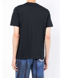 T-shirt à col rond imprimé noir PS Paul Smith