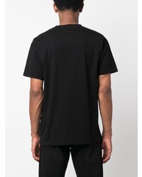 T-shirt à col rond imprimé noir Off-White