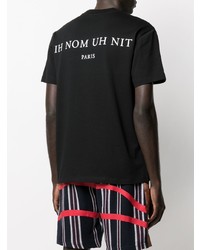 T-shirt à col rond imprimé noir Ih Nom Uh Nit