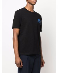 T-shirt à col rond imprimé noir PS Paul Smith