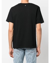 T-shirt à col rond imprimé noir MSFTSrep