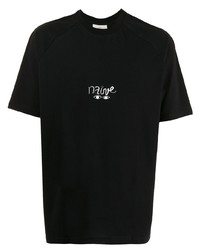 T-shirt à col rond imprimé noir Song For The Mute