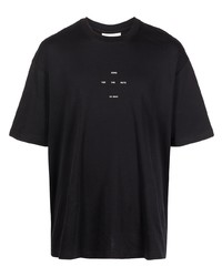 T-shirt à col rond imprimé noir Song For The Mute