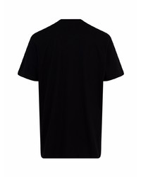 T-shirt à col rond imprimé noir Supreme