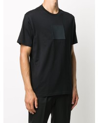 T-shirt à col rond imprimé noir Givenchy