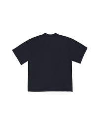 T-shirt à col rond imprimé noir Kanye West