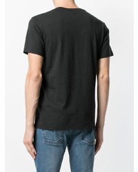 T-shirt à col rond imprimé noir Levi's