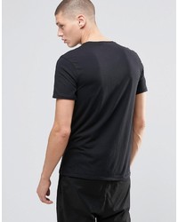 T-shirt à col rond imprimé noir Brixton
