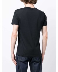 T-shirt à col rond imprimé noir PS Paul Smith