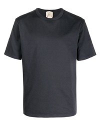 T-shirt à col rond imprimé noir Ten C
