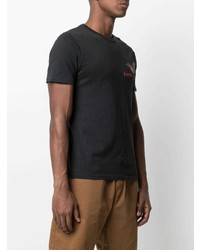 T-shirt à col rond imprimé noir Levi's