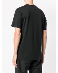 T-shirt à col rond imprimé noir Y-3