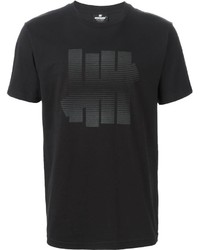 T-shirt à col rond imprimé noir Undefeated