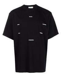 T-shirt à col rond imprimé noir UNDERCOVE