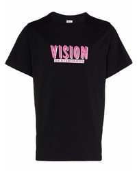 T-shirt à col rond imprimé noir Vision Street Wear