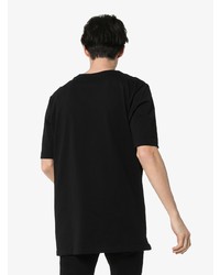T-shirt à col rond imprimé noir Faith Connexion