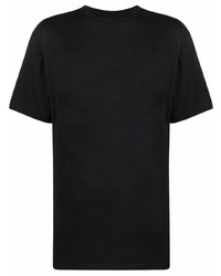 T-shirt à col rond imprimé noir Y-3