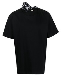 T-shirt à col rond imprimé noir Y/Project