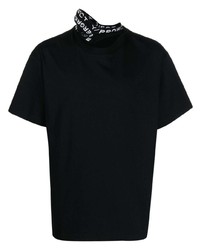 T-shirt à col rond imprimé noir Y/Project