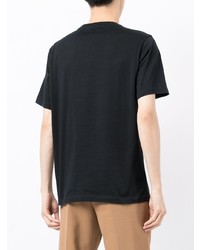 T-shirt à col rond imprimé noir PS Paul Smith