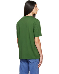 T-shirt à col rond imprimé olive Ps By Paul Smith