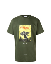 T-shirt à col rond imprimé olive Ih Nom Uh Nit