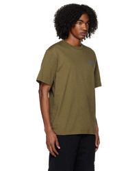 T-shirt à col rond imprimé olive Billionaire Boys Club