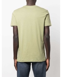 T-shirt à col rond imprimé olive Calvin Klein Jeans