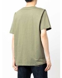 T-shirt à col rond imprimé olive 7 For All Mankind