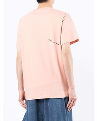 T-shirt à col rond imprimé orange Perks And Mini