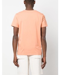 T-shirt à col rond imprimé orange MARANT