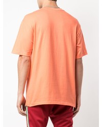 T-shirt à col rond imprimé orange Supreme