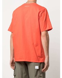 T-shirt à col rond imprimé orange This Is Never That