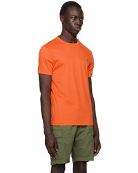 T-shirt à col rond imprimé orange Polo Ralph Lauren