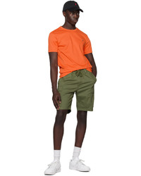 T-shirt à col rond imprimé orange Polo Ralph Lauren