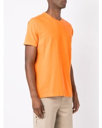 T-shirt à col rond imprimé orange OSKLEN