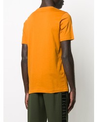 T-shirt à col rond imprimé orange PS Paul Smith