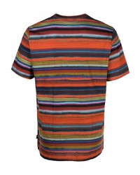 T-shirt à col rond imprimé orange PS Paul Smith