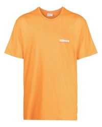 T-shirt à col rond imprimé orange This Is Never That