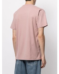 T-shirt à col rond imprimé rose True Religion