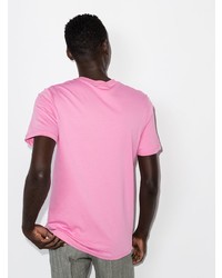 T-shirt à col rond imprimé rose Soulland