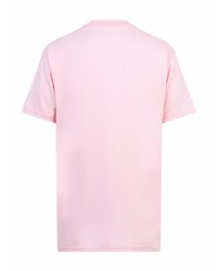 T-shirt à col rond imprimé rose Supreme